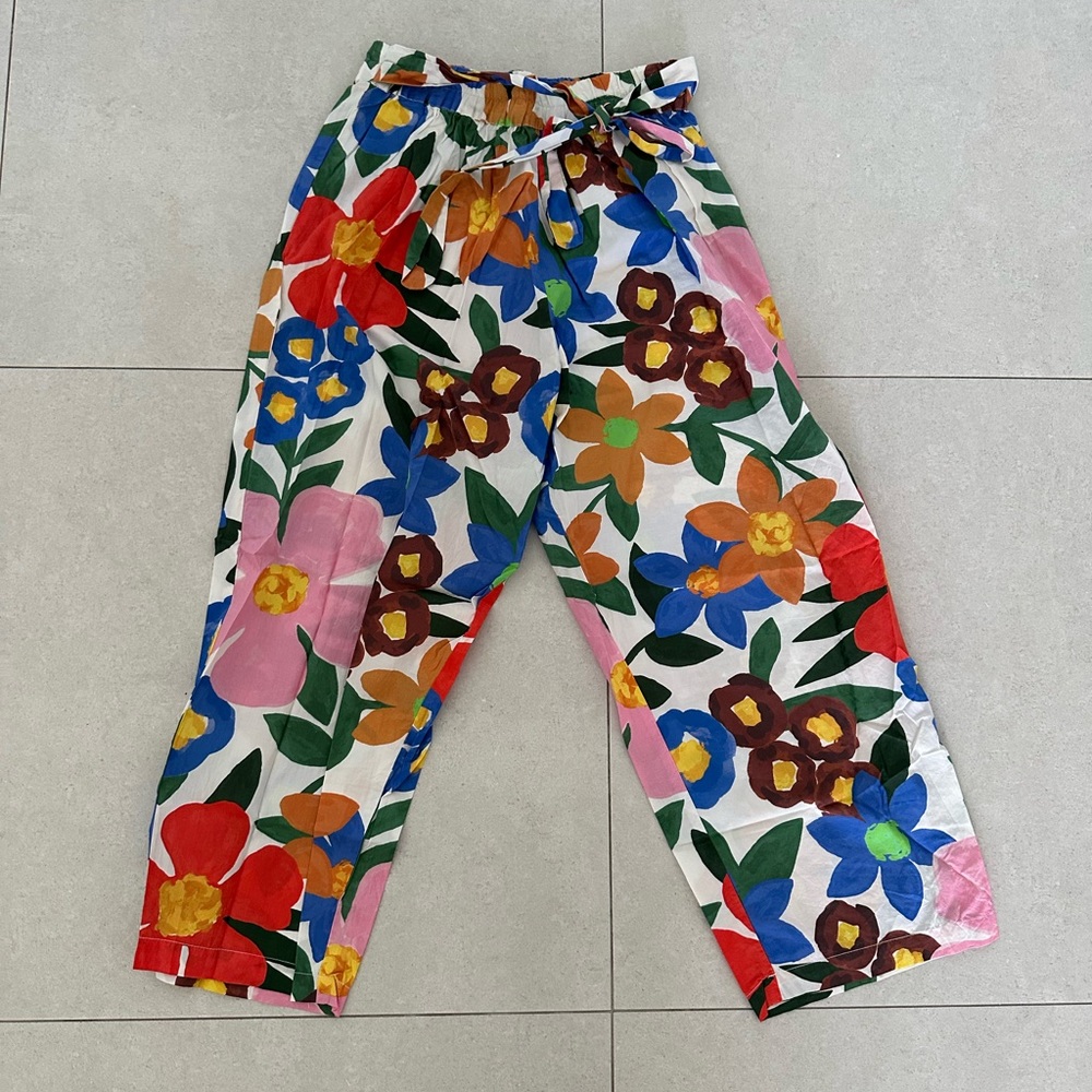 Mara Hoffman Cotton poplin pants
